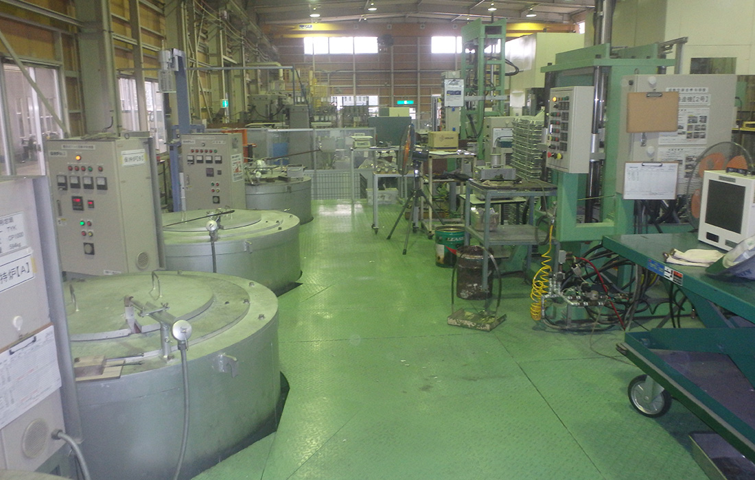 Main facilities of the Higashihiroshima factory