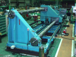 350t side push moldhing machine (the communication facilities industry)