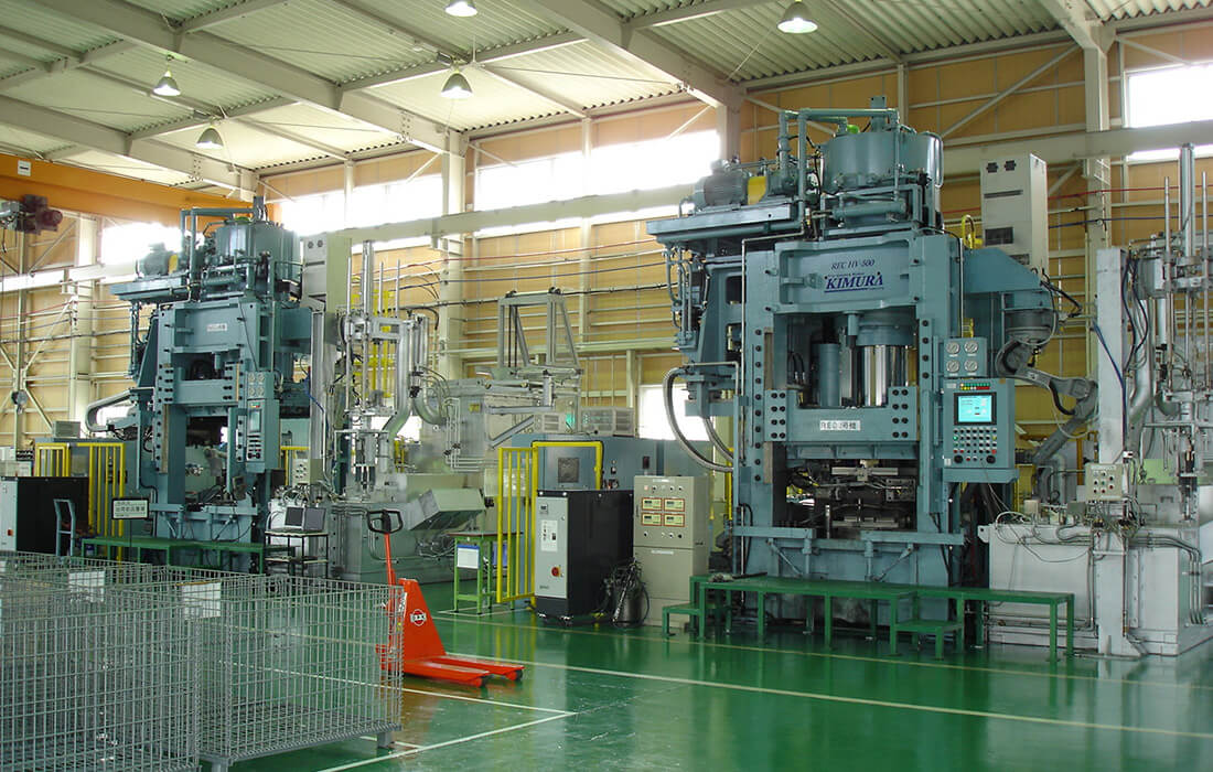 東広島工場の主要設備
